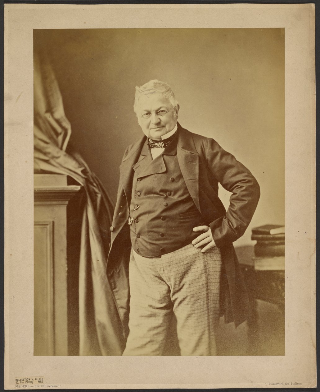 Retrato de Adolphe Thiers 1797-1877, ca 1860. de Andre Adolphe Eugene Disderi