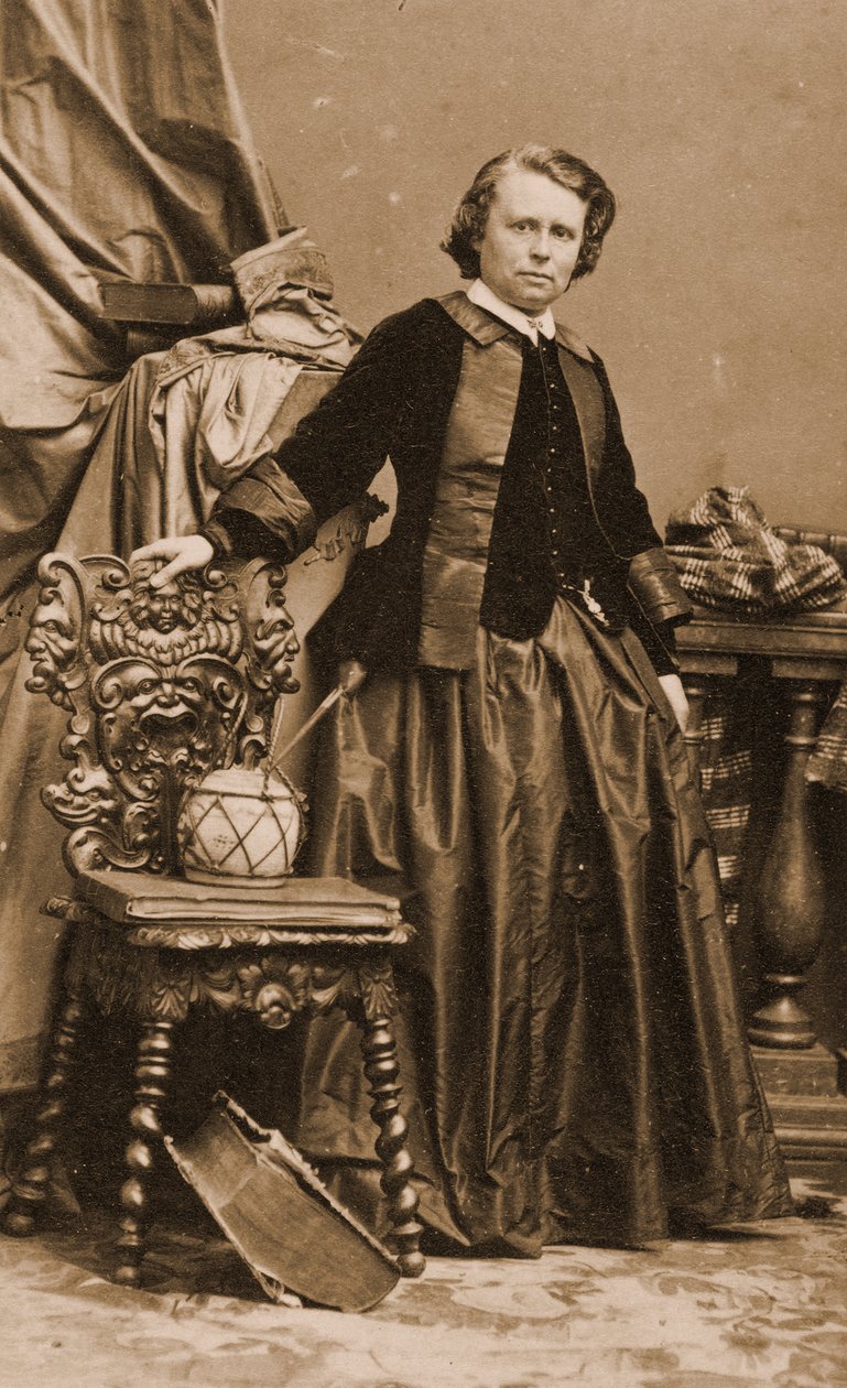 Retrato de Rosa Bonheur, c.1861 (foto) de Andre Adolphe Eugene Disderi