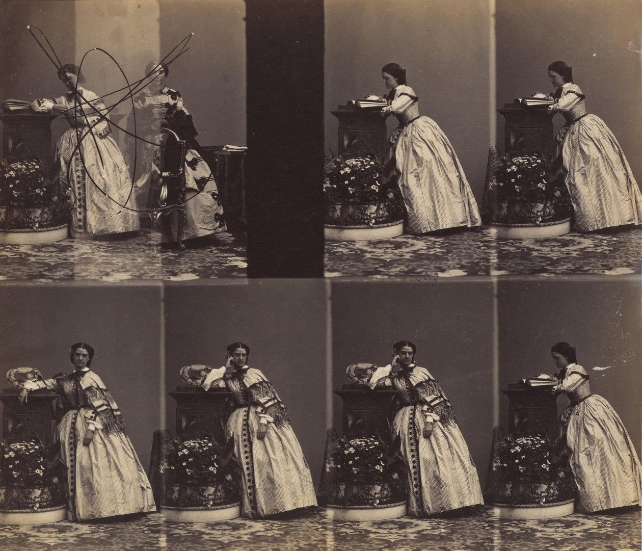 V Queniaus, maio-junho de 1860. de Andre Adolphe Eugene Disderi