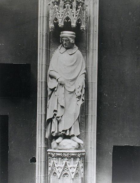 Cópia de uma estátua de Jean Bureau, Sire of the River de Andre Beauneveu
