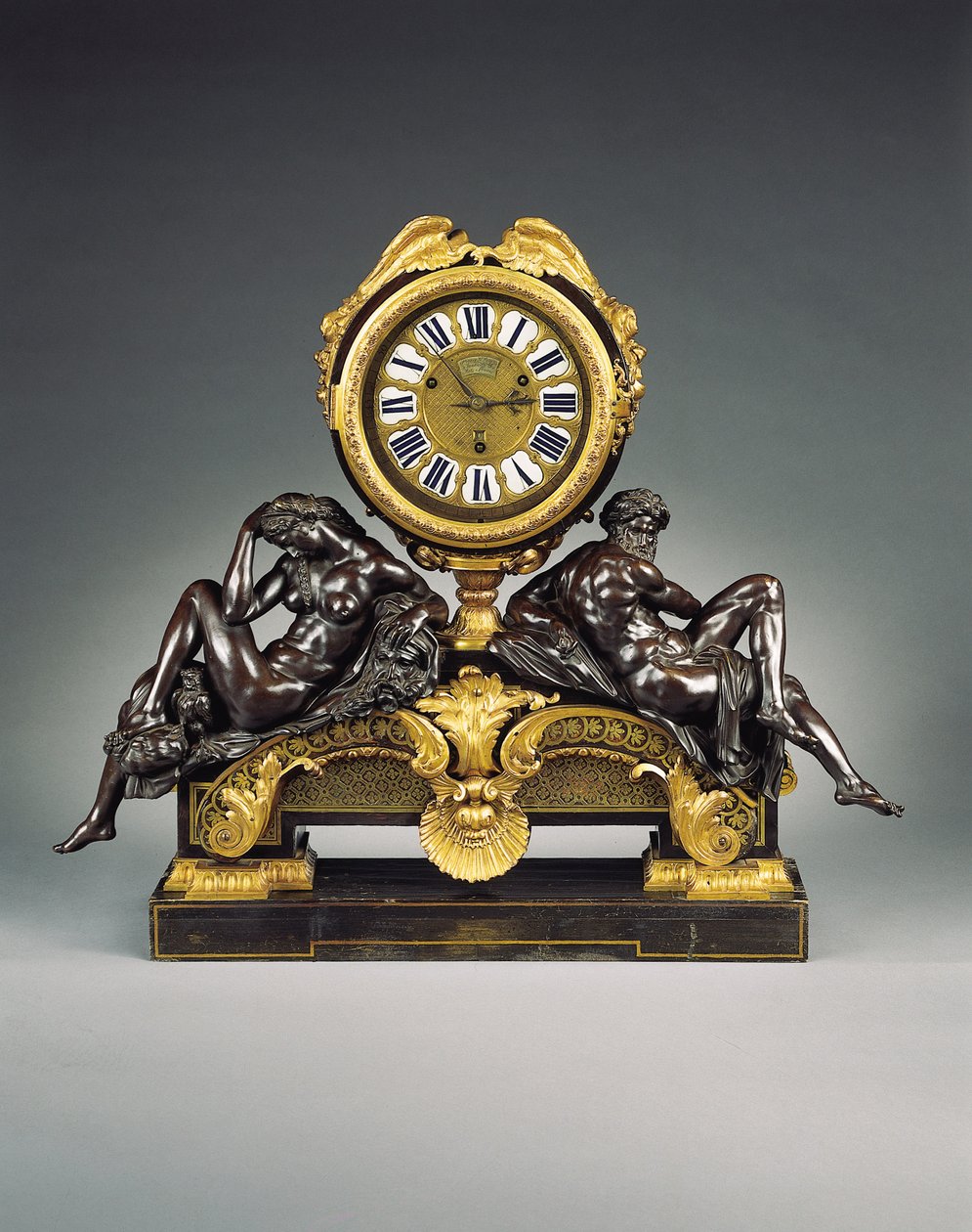Clock d "Époque Regence de Andre Charles Boulle