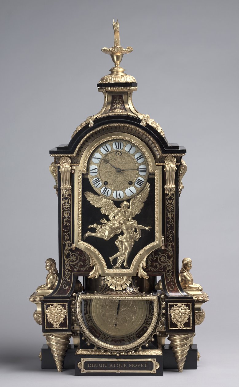 Relógio, criador de movimentos Baltasar Martinot, c.1695 de Andre Charles Boulle