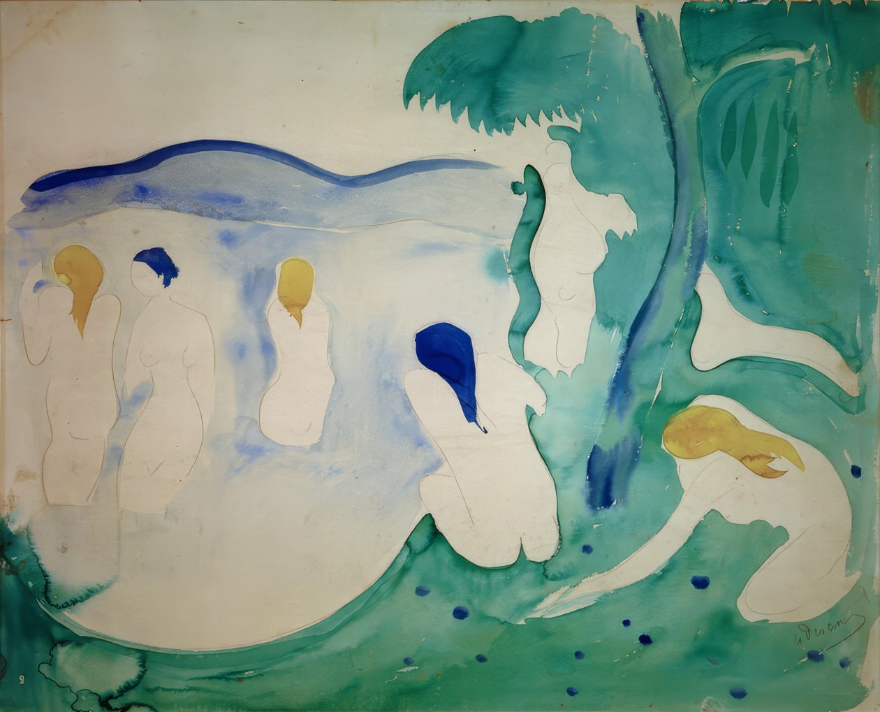 Banhistas de Andre Derain