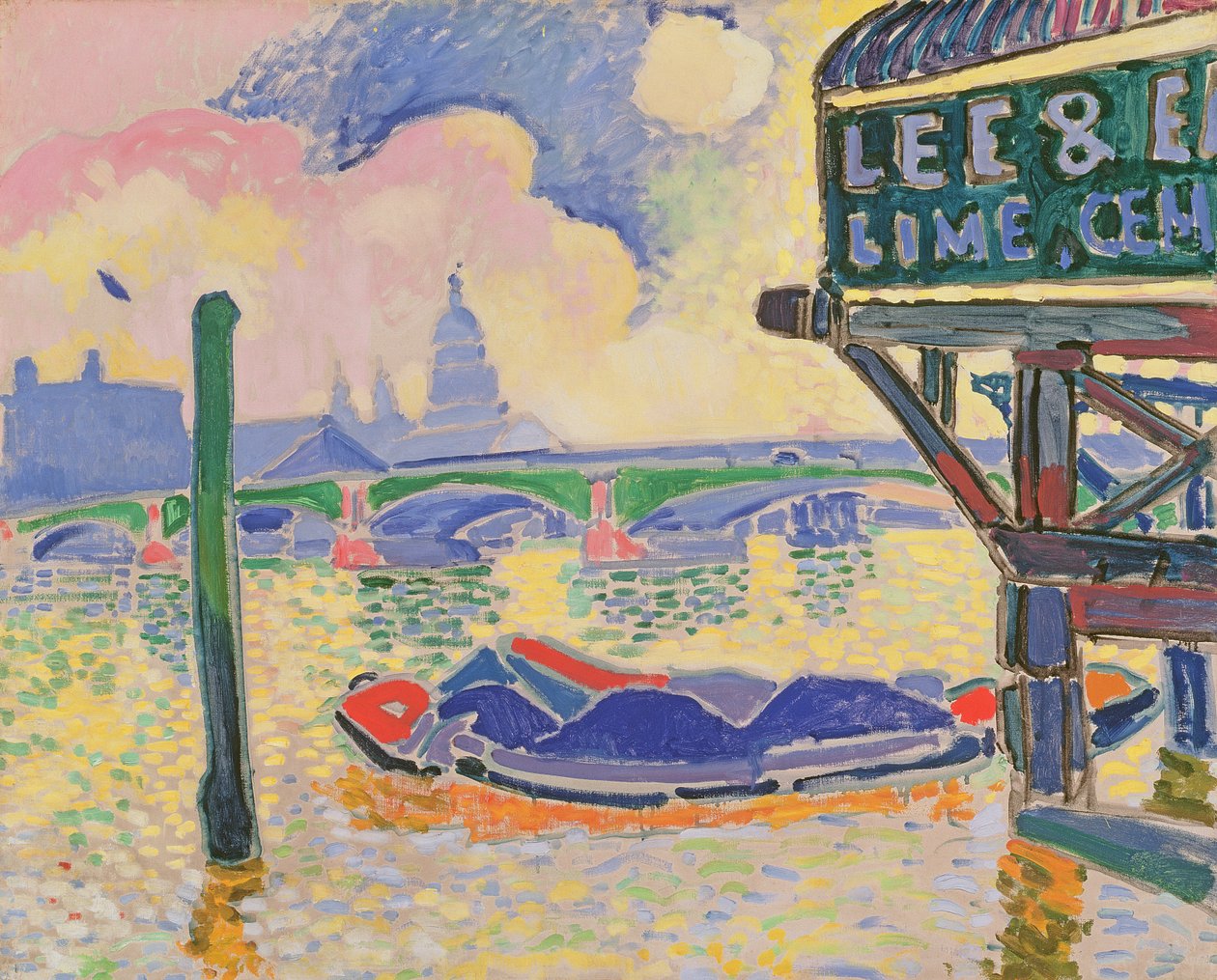Blackfriars, c.1906 (óleo sobre tela) de Andre Derain