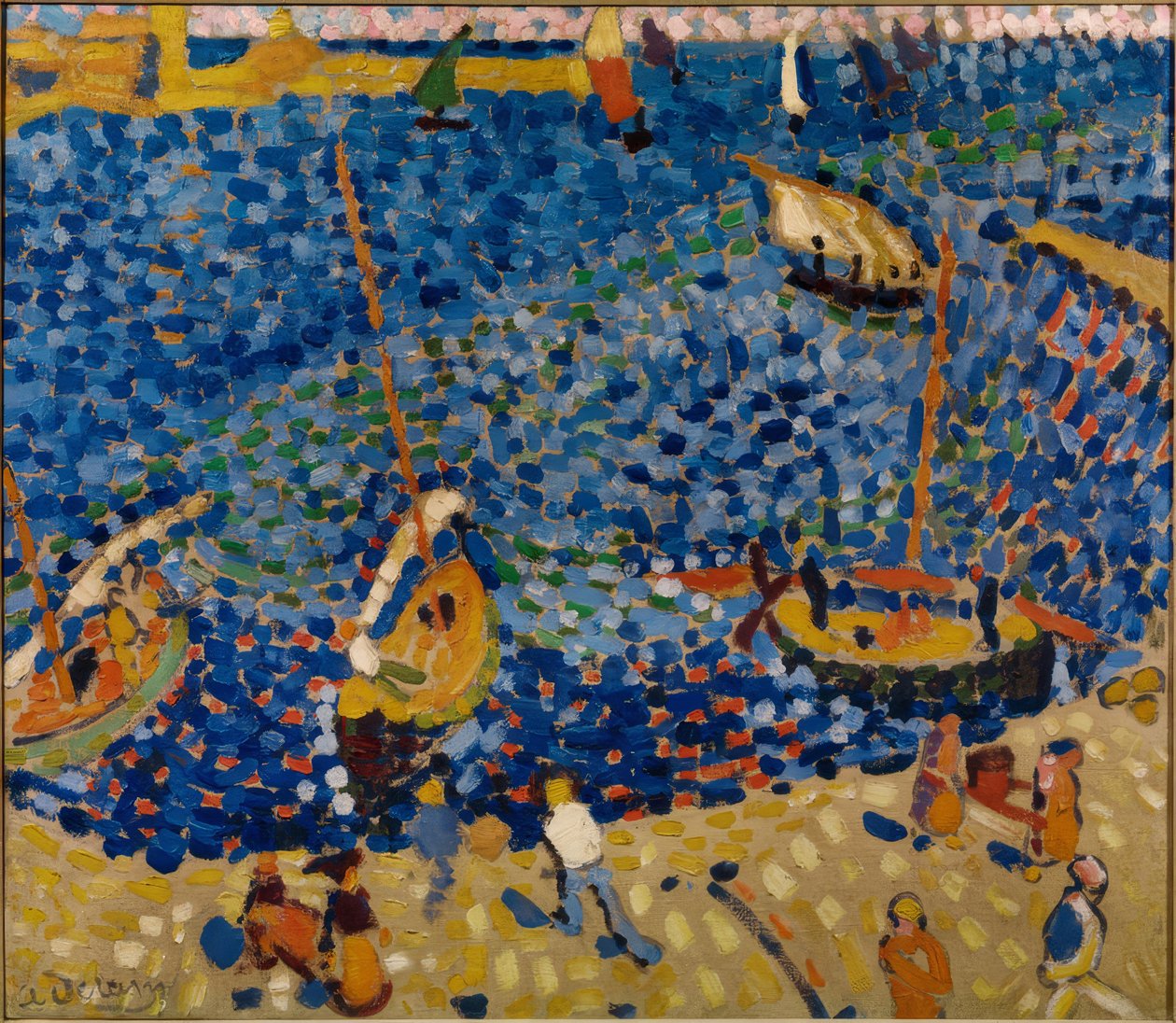 Barcos em Collioure de Andre Derain