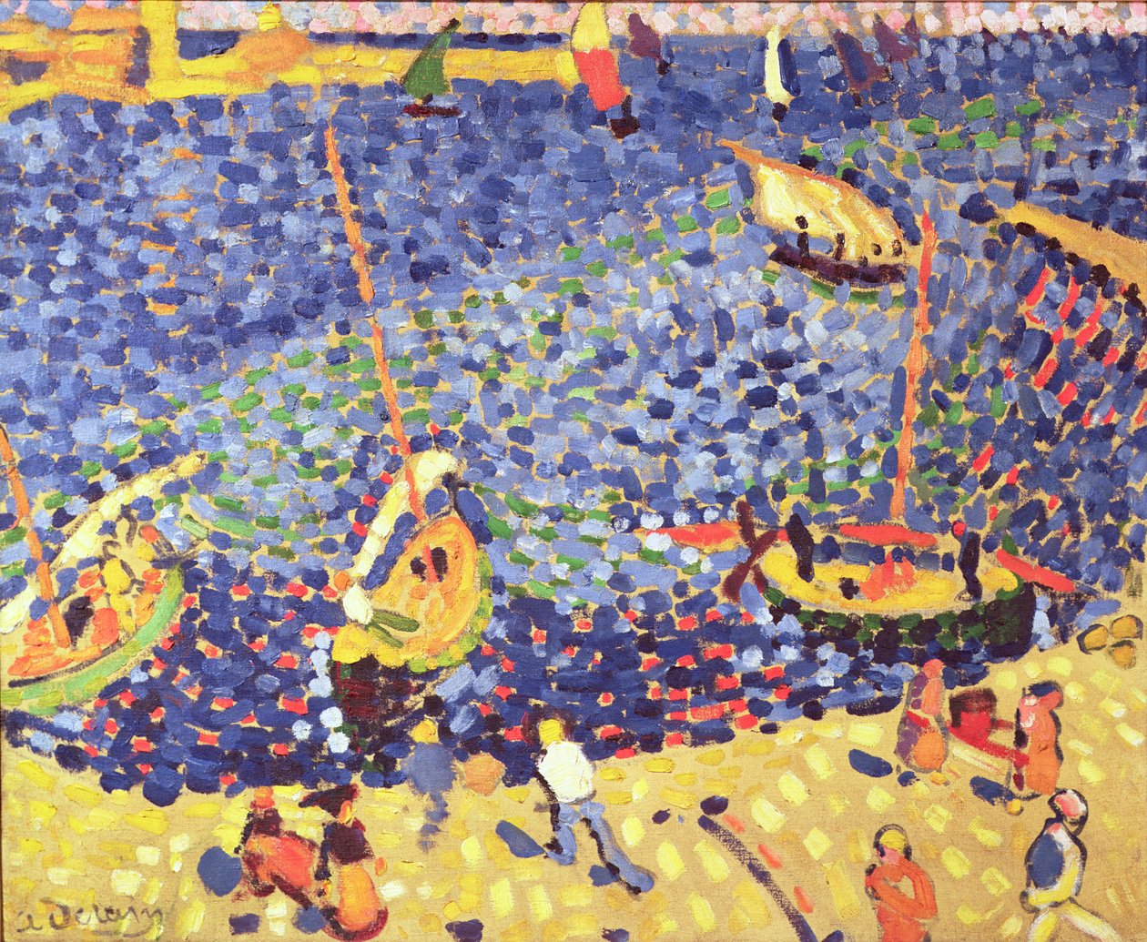 Barcos em Collioure de Andre Derain