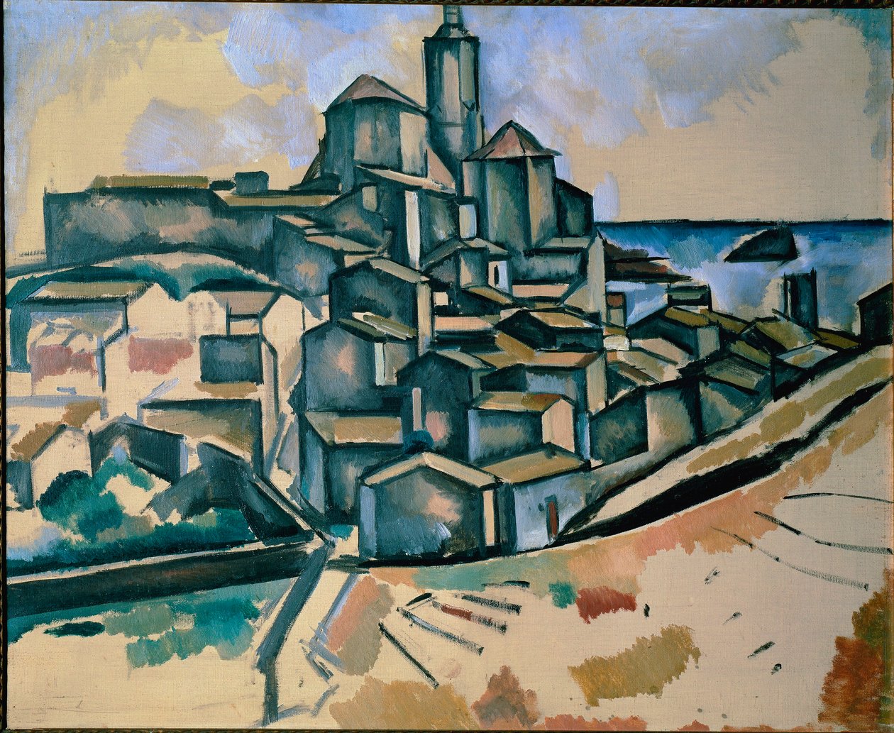 Cadaques Pintura de André Derain (1880-1954) 1910 Praga, Galeria Nacional de Andre Derain