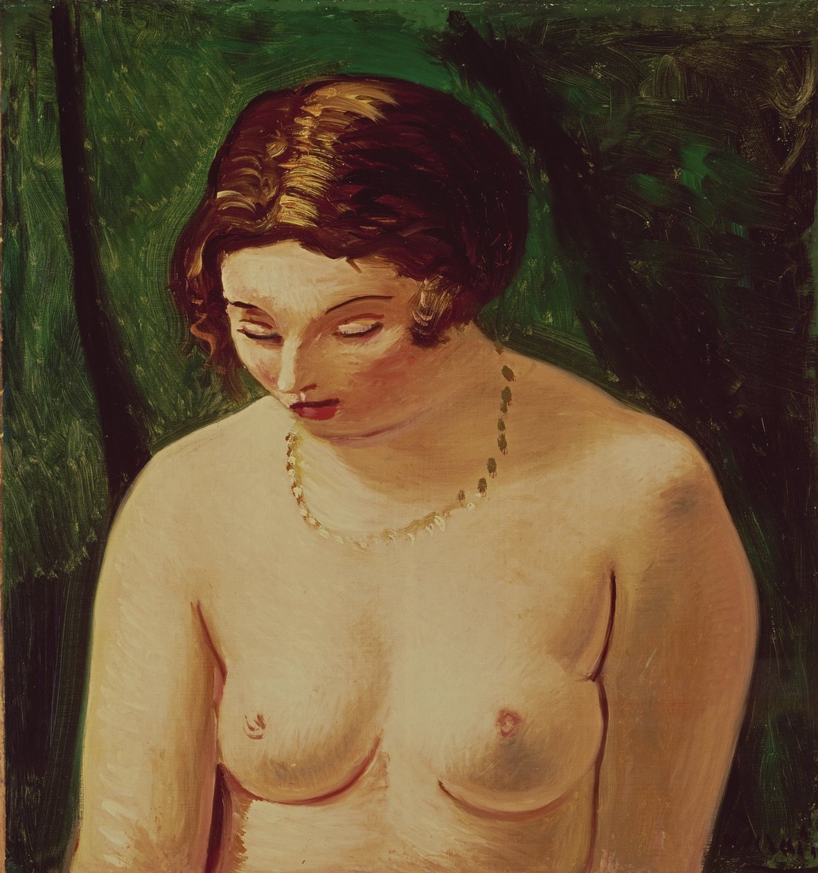 Nu feminino (óleo sobre tela) de Andre Derain