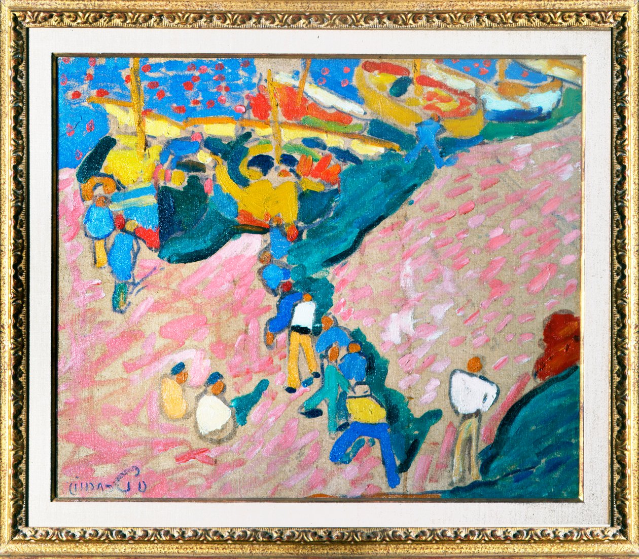 Pescadores em Collioure, de André Derain de Andre Derain