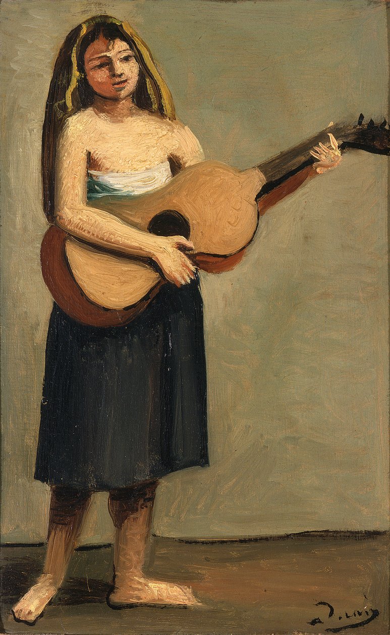 Guitarrista de Andre Derain