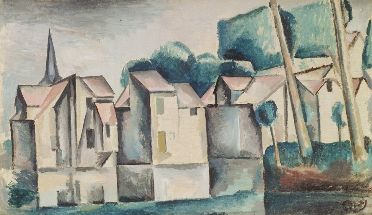 Casas à beira-mar de Andre Derain