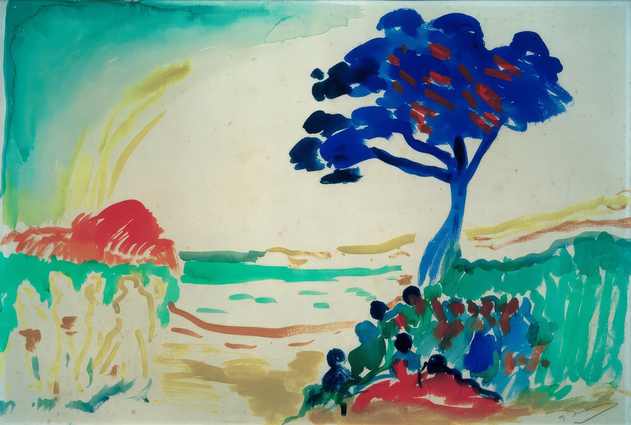 A árvore azul de Andre Derain