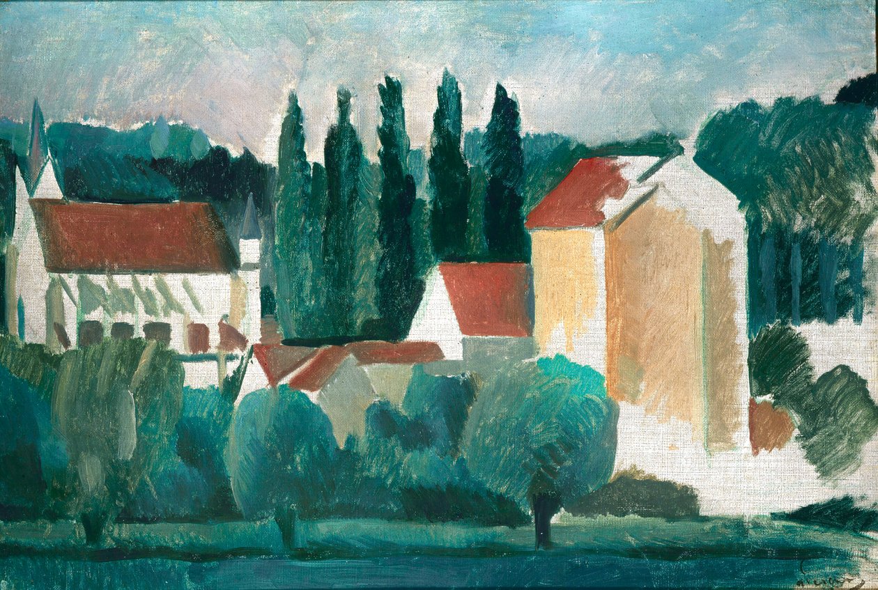 La-Chapelle-sur-Crecy de Andre Derain
