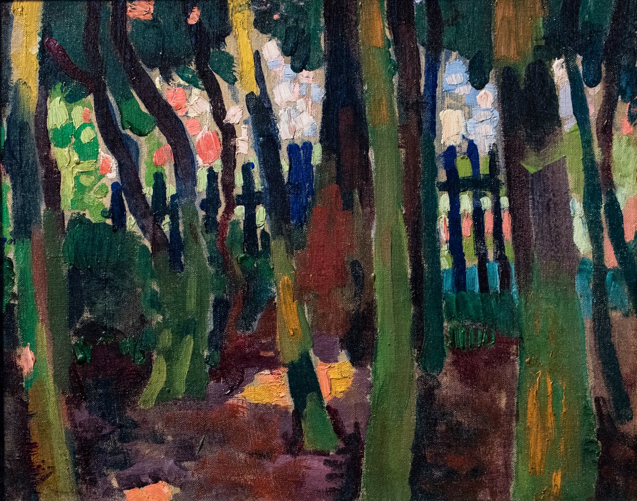 La Clairière, cerca de 1904 (óleo sobre tela) de Andre Derain