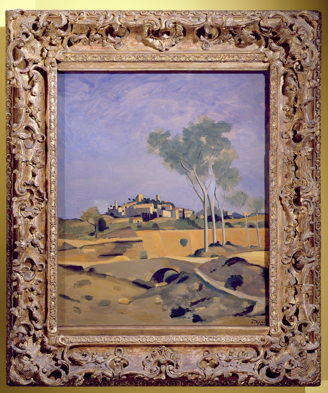 Paisagem no Midi, c.1932 (óleo sobre tela) de Andre Derain