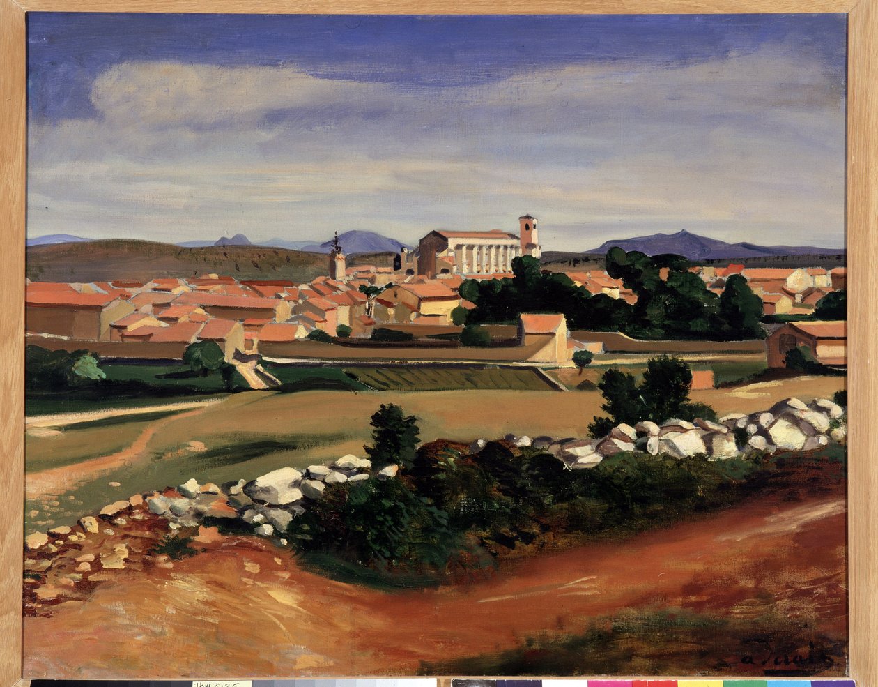 Paisagem de São Maximino de Andre Derain