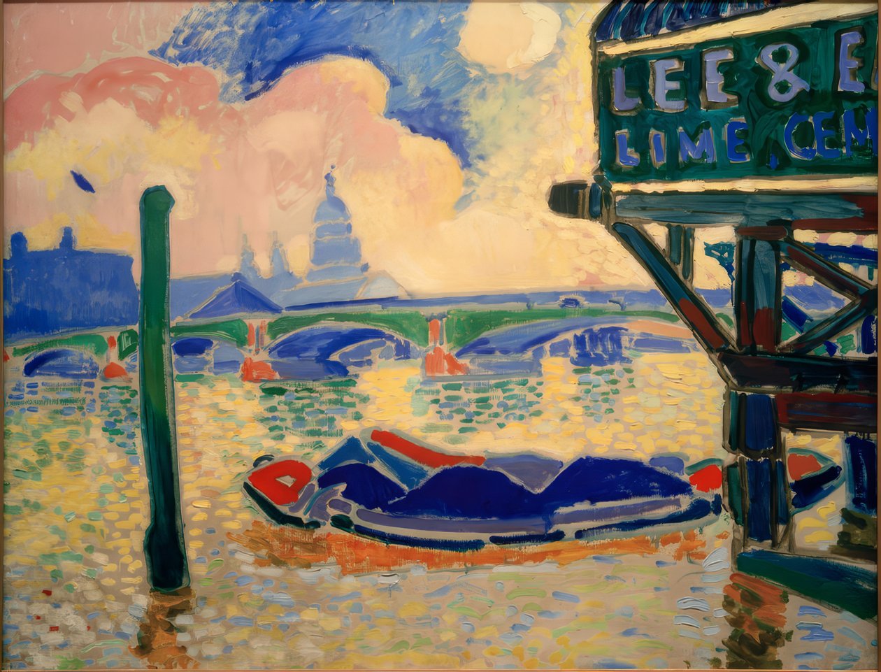Ponte de Blackfriars de Andre Derain
