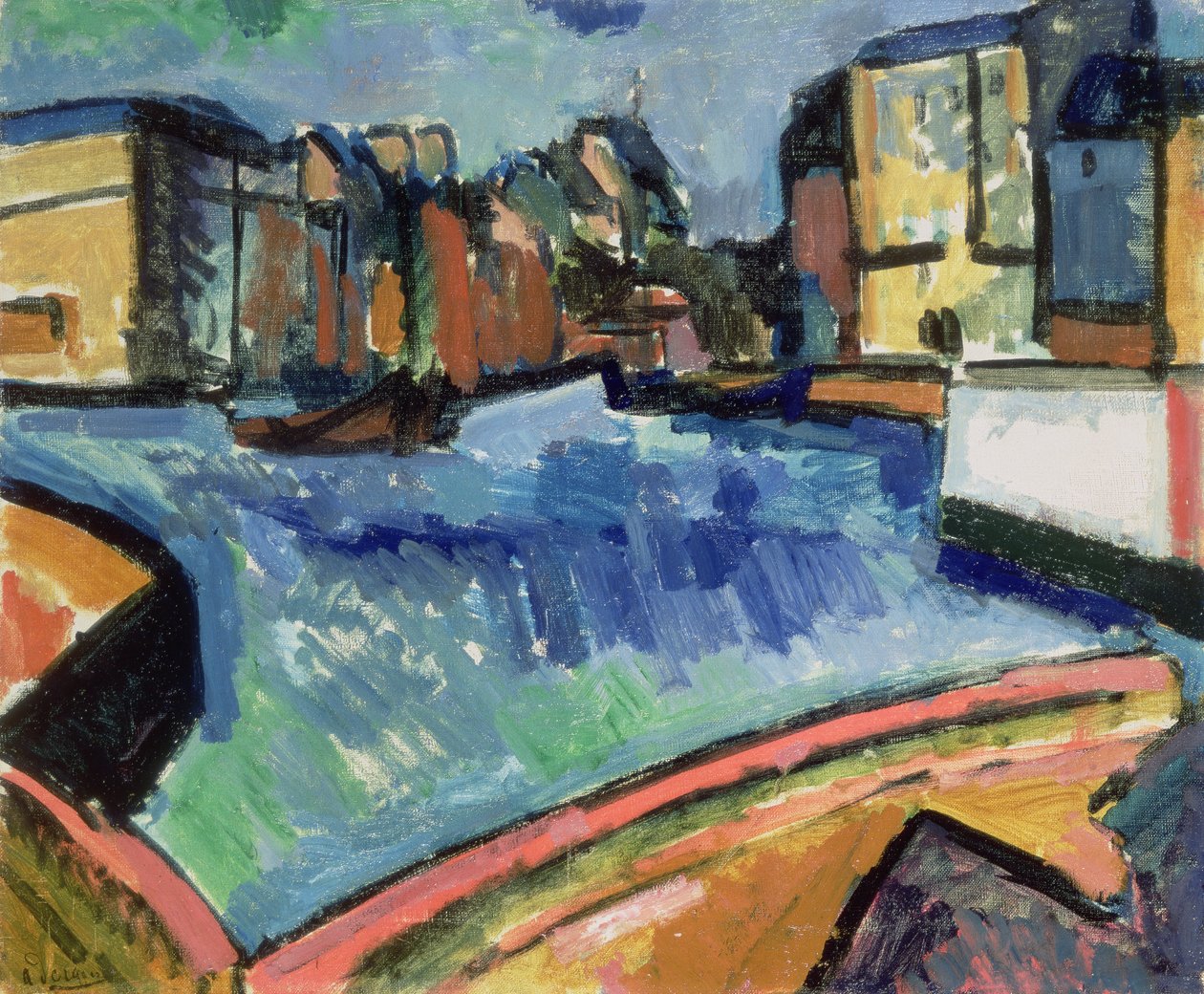 O Porto do Havre de Andre Derain