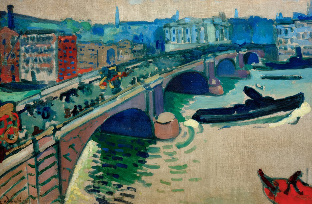 Ponte de Londres | Andre Derain | Impressão de arte