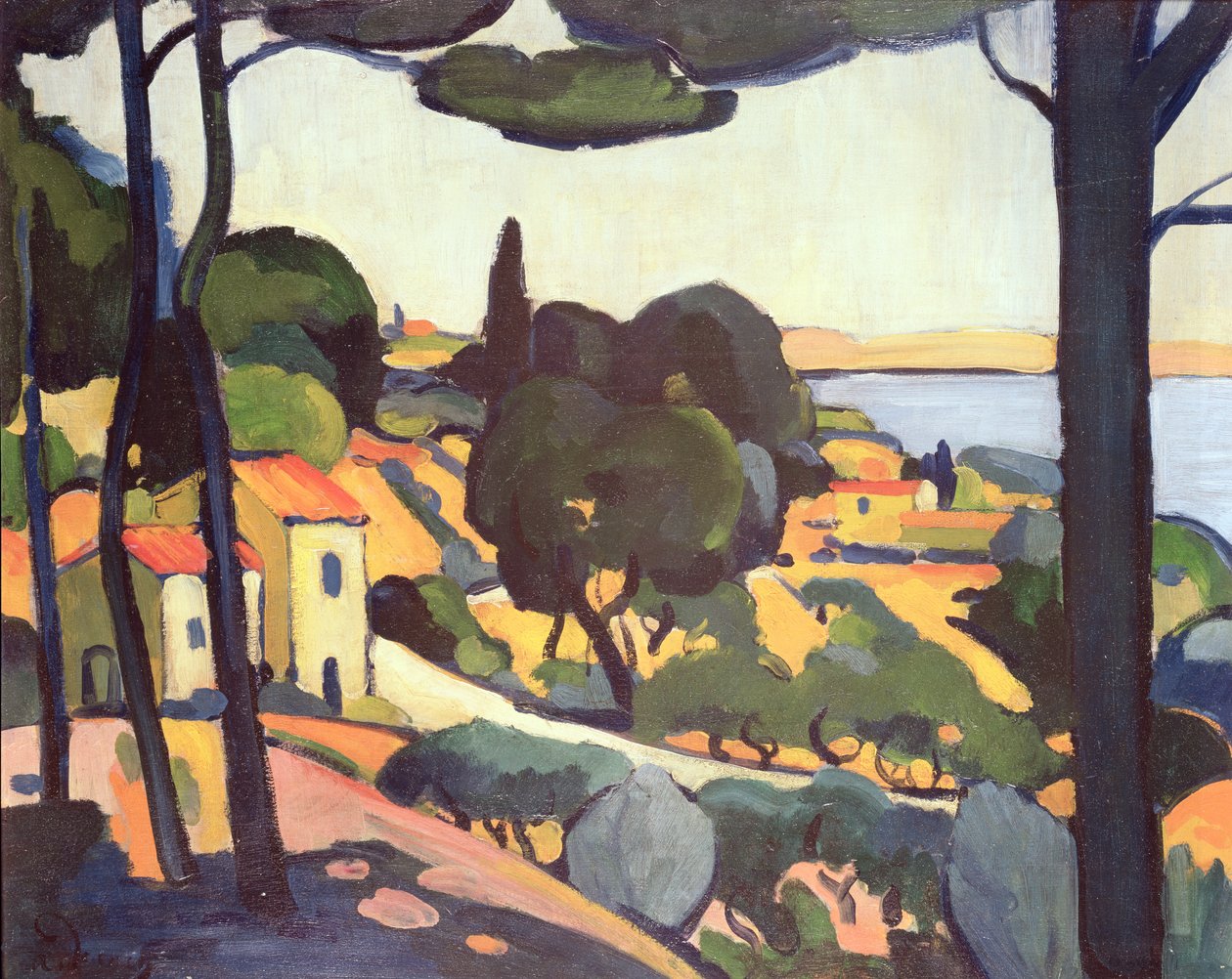 Perto de Cassis de Andre Derain