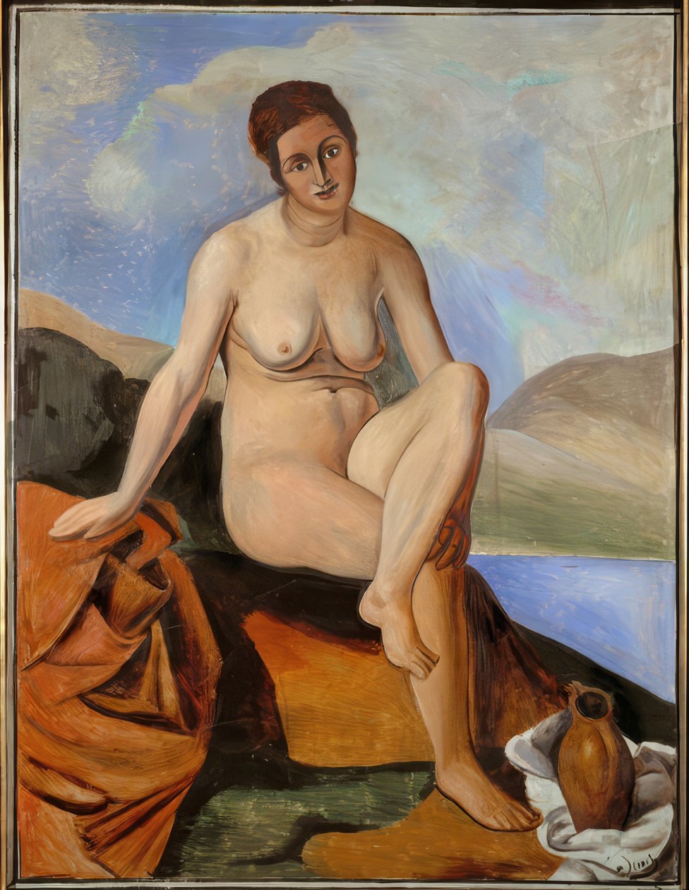 Nu com jarro de Andre Derain