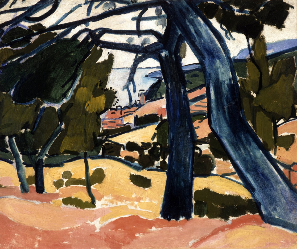 Pinede em Cassis de Andre Derain