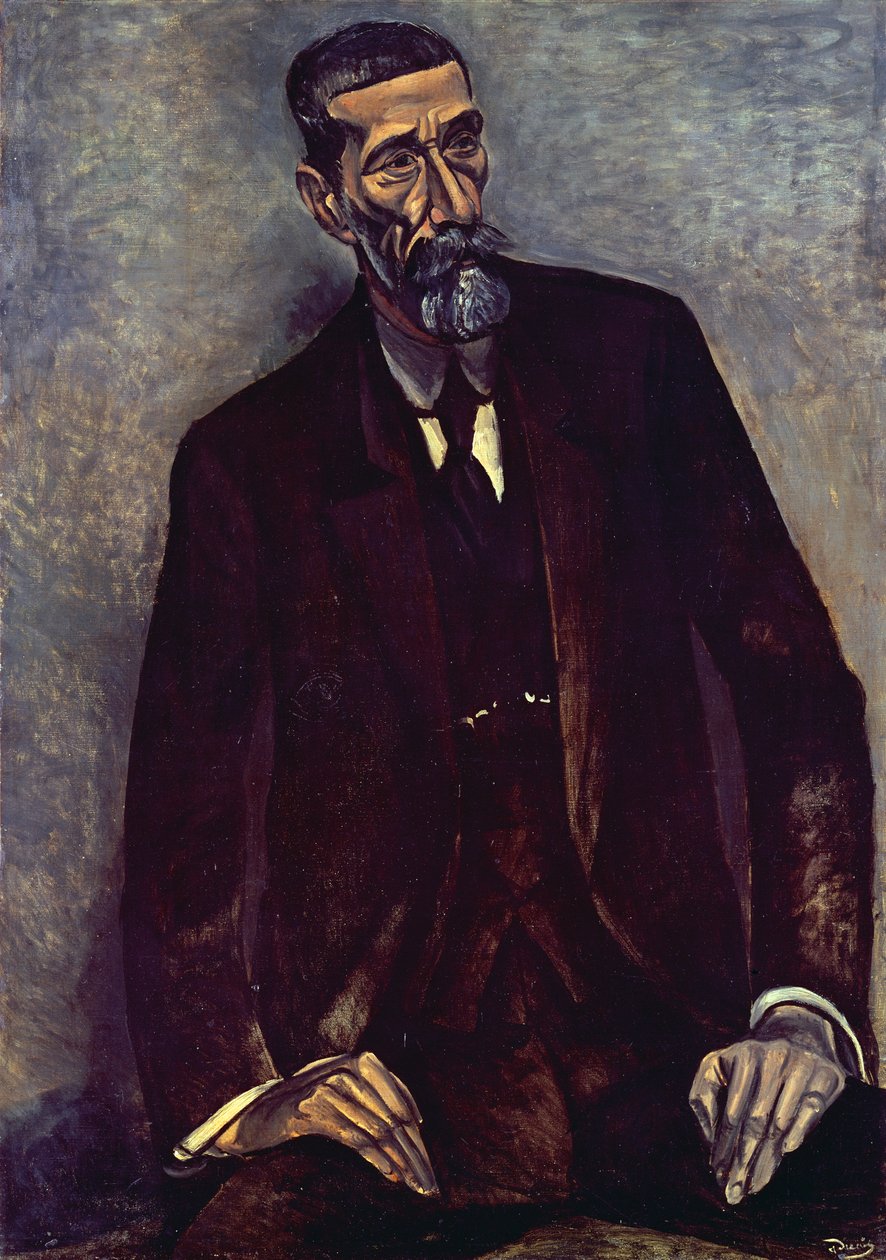 Retrato de Francesco Iturrino (1864-1924), artista de Andre Derain
