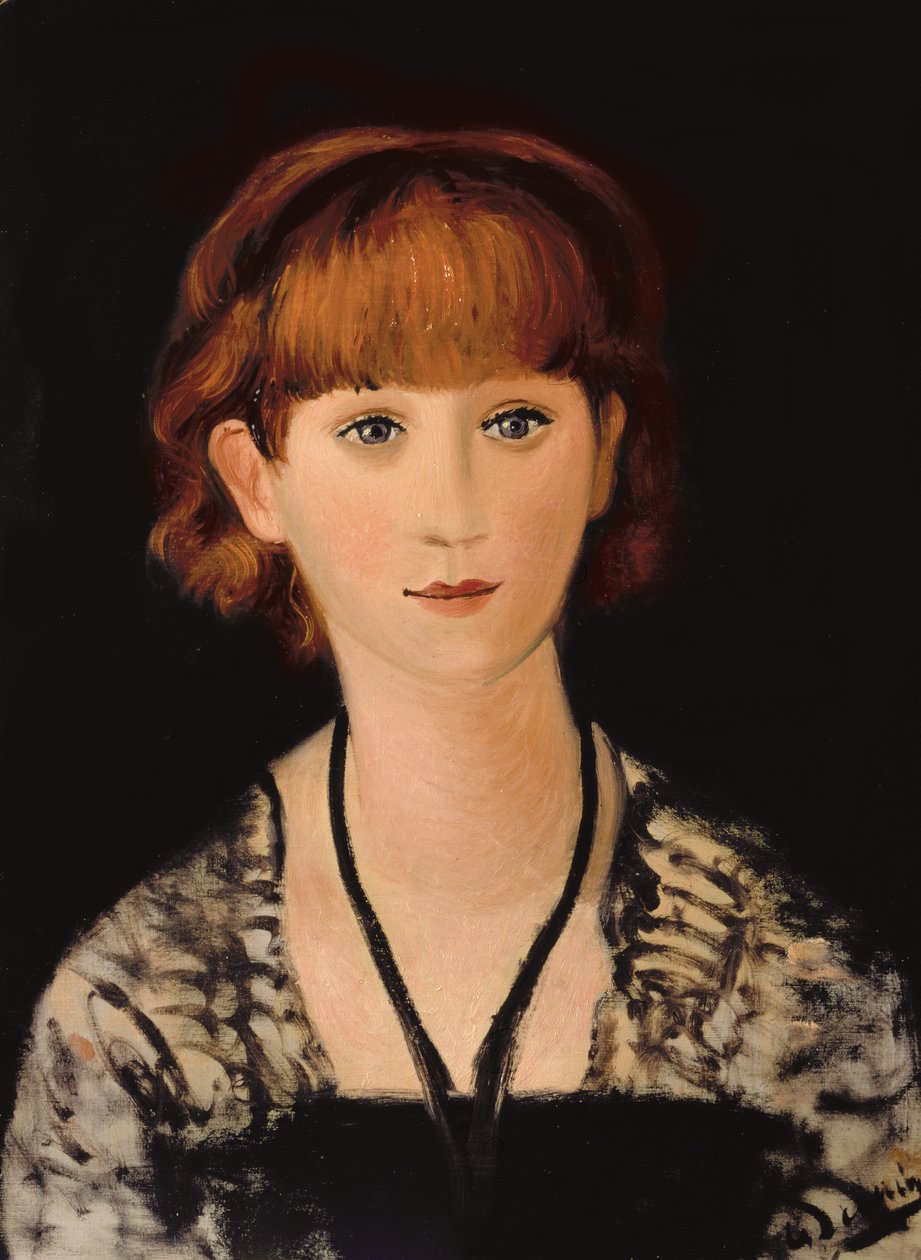 Retrato de Madame Jean Renoir, c.1928 de Andre Derain