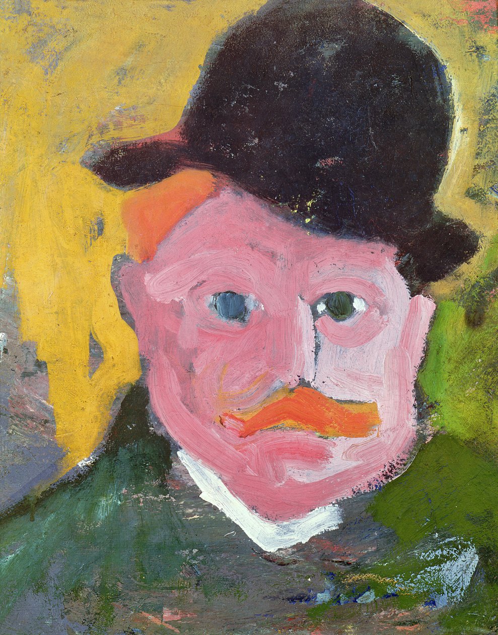 Retrato de Maurice de Vlaminck (1876-1958) 1905 (óleo sobre tela) de Andre Derain