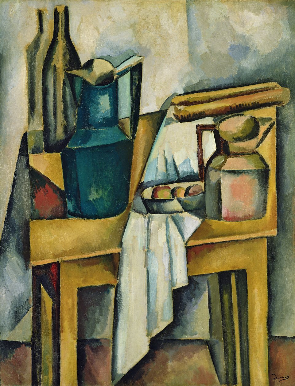 Natureza morta sobre uma mesa de Andre Derain