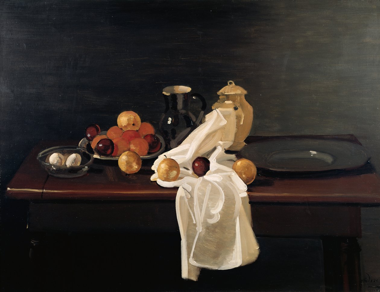 Natureza morta com laranjas de Andre Derain