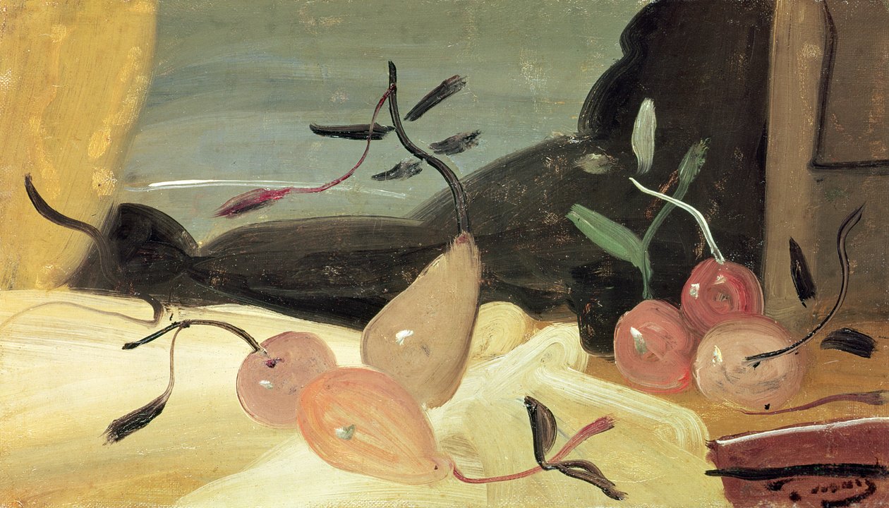 Natureza morta com pêras (óleo sobre tela) de Andre Derain