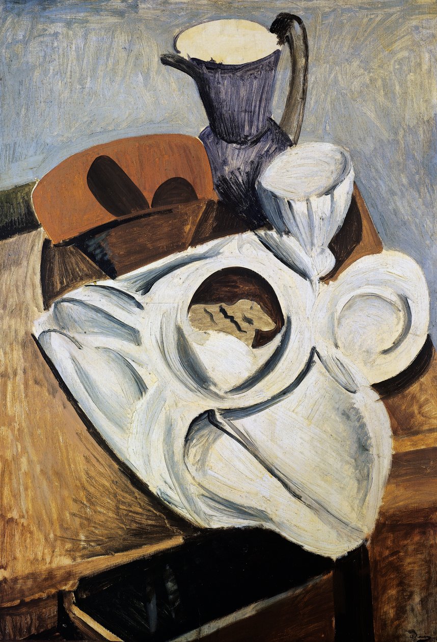 Natureza morta com jarro de Andre Derain