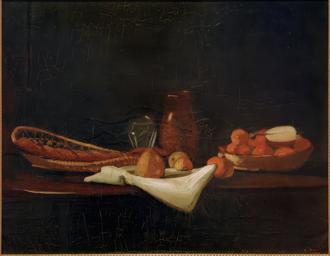 Natureza morta com pão de Andre Derain