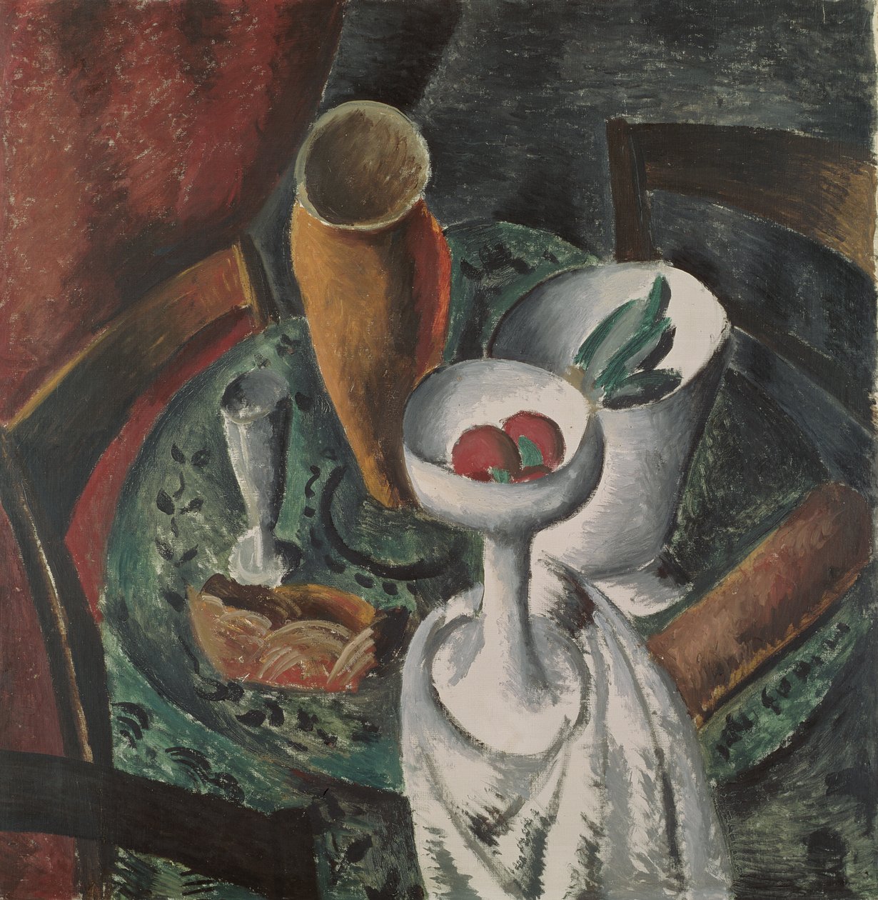 Mesa e cadeiras de Andre Derain