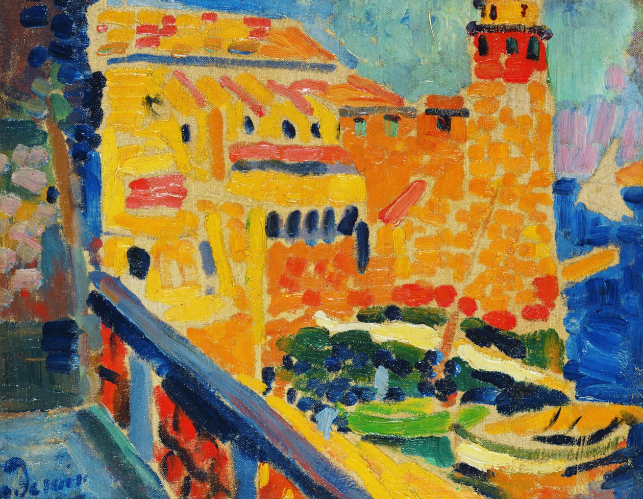 O farol de Collioure de Andre Derain