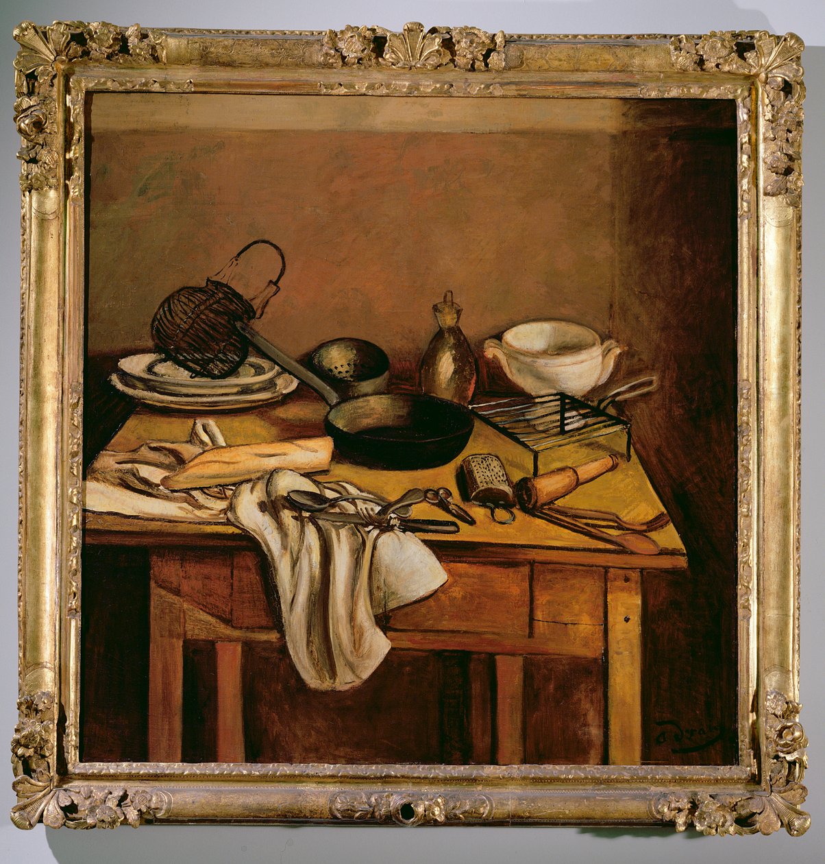 A mesa da cozinha de Andre Derain
