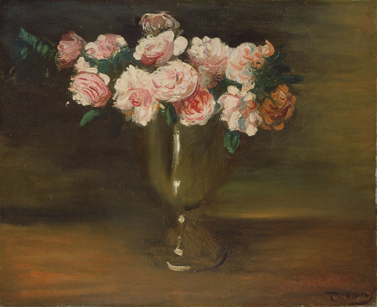 Vaso com flores de Andre Derain