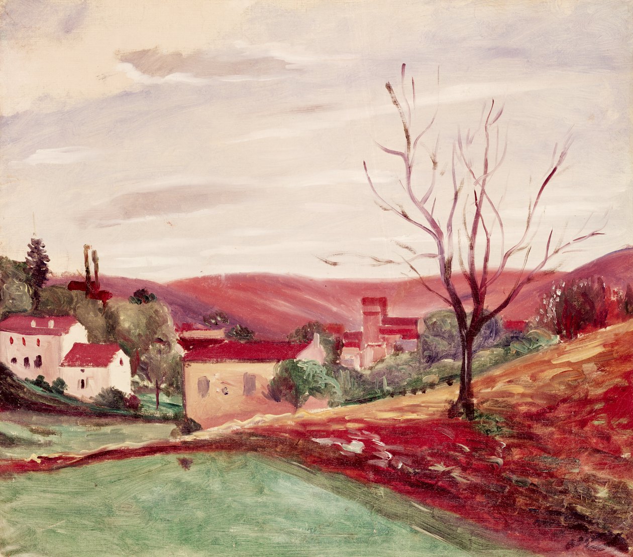 Paisagem de inverno de Andre Derain