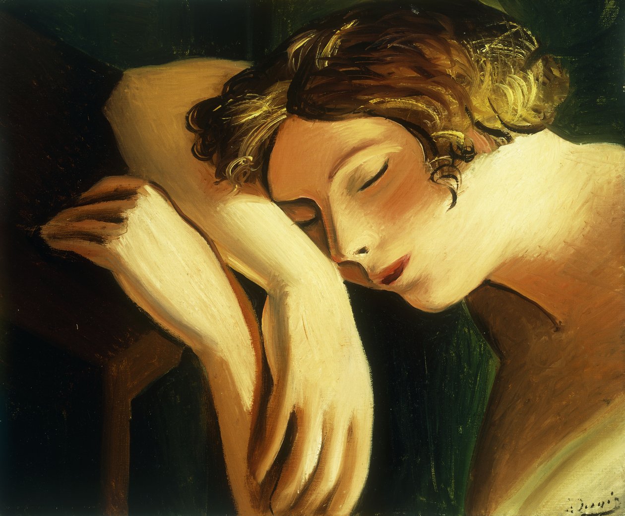 Mulher a dormir; Femme Dormee de Andre Derain