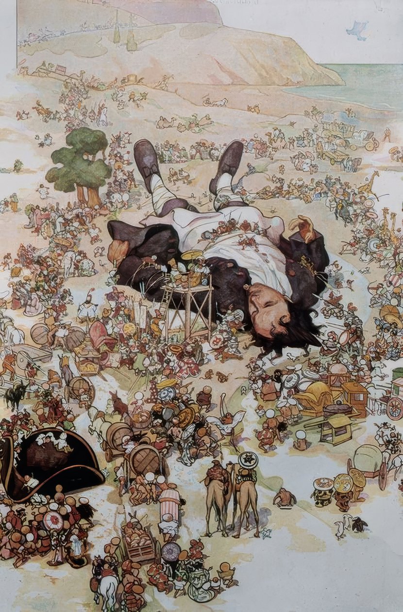 Jonathan Swift (de 1667 a 1745) de Andre Devambez