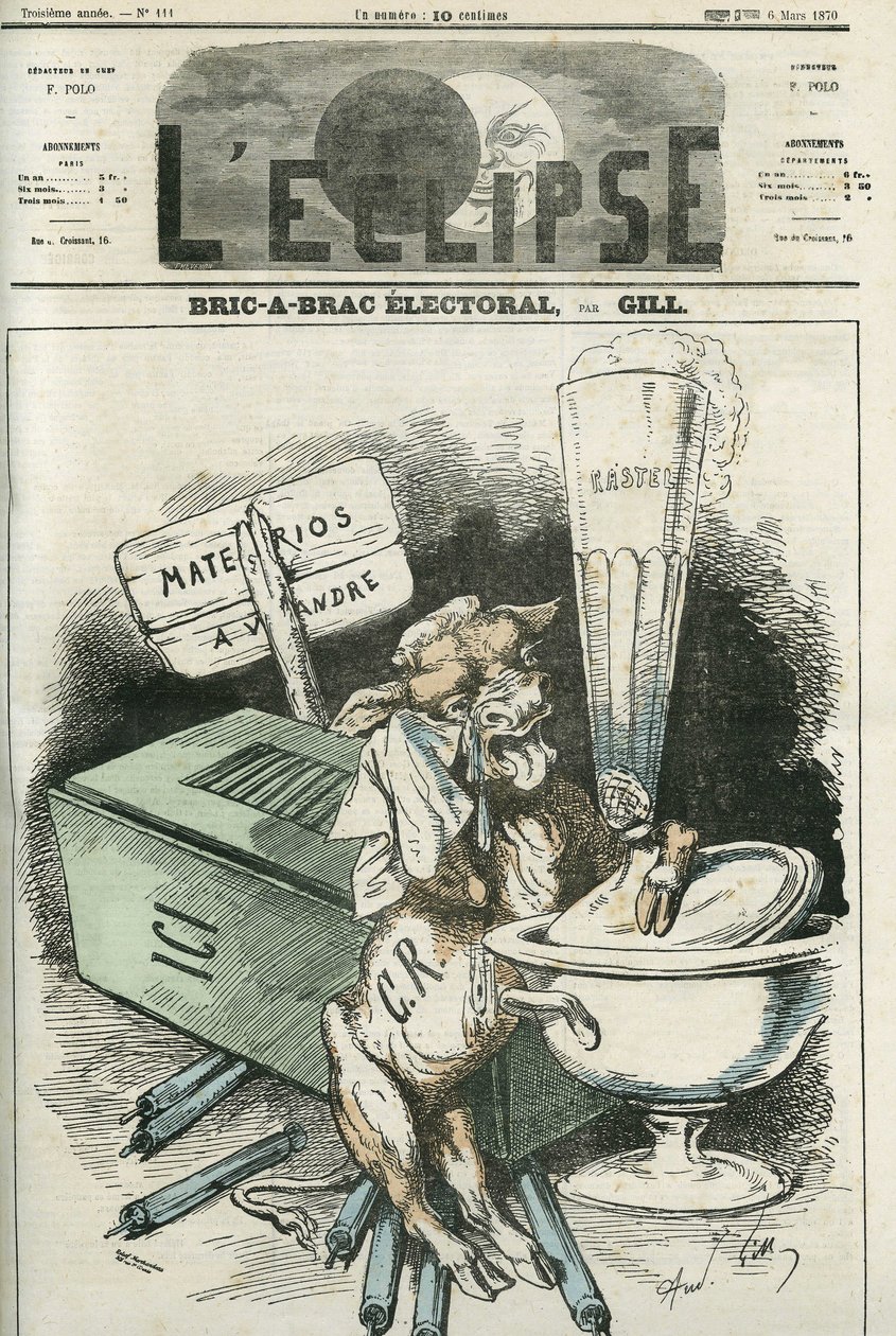 Bric a brac eleitoral. Capa em "L