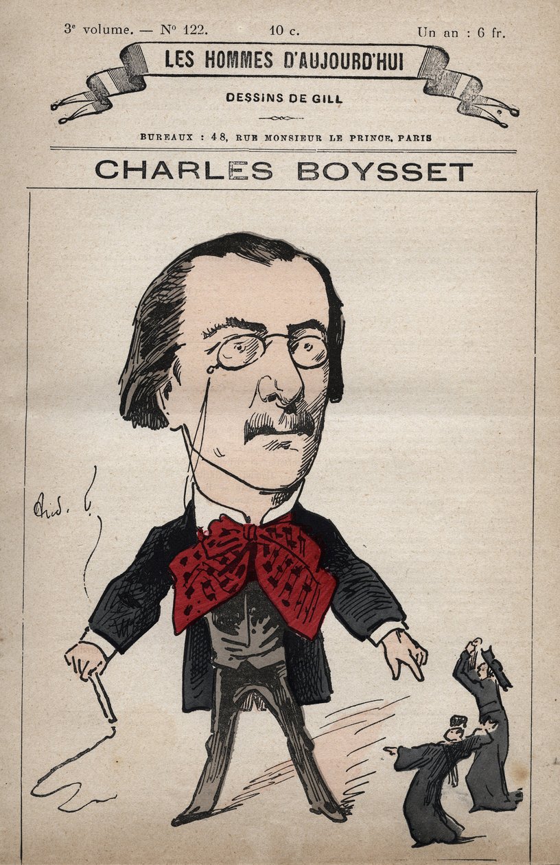 Cartum de Charles Boysset (1817-1901) (Dep. Jurista e Republicano) de 