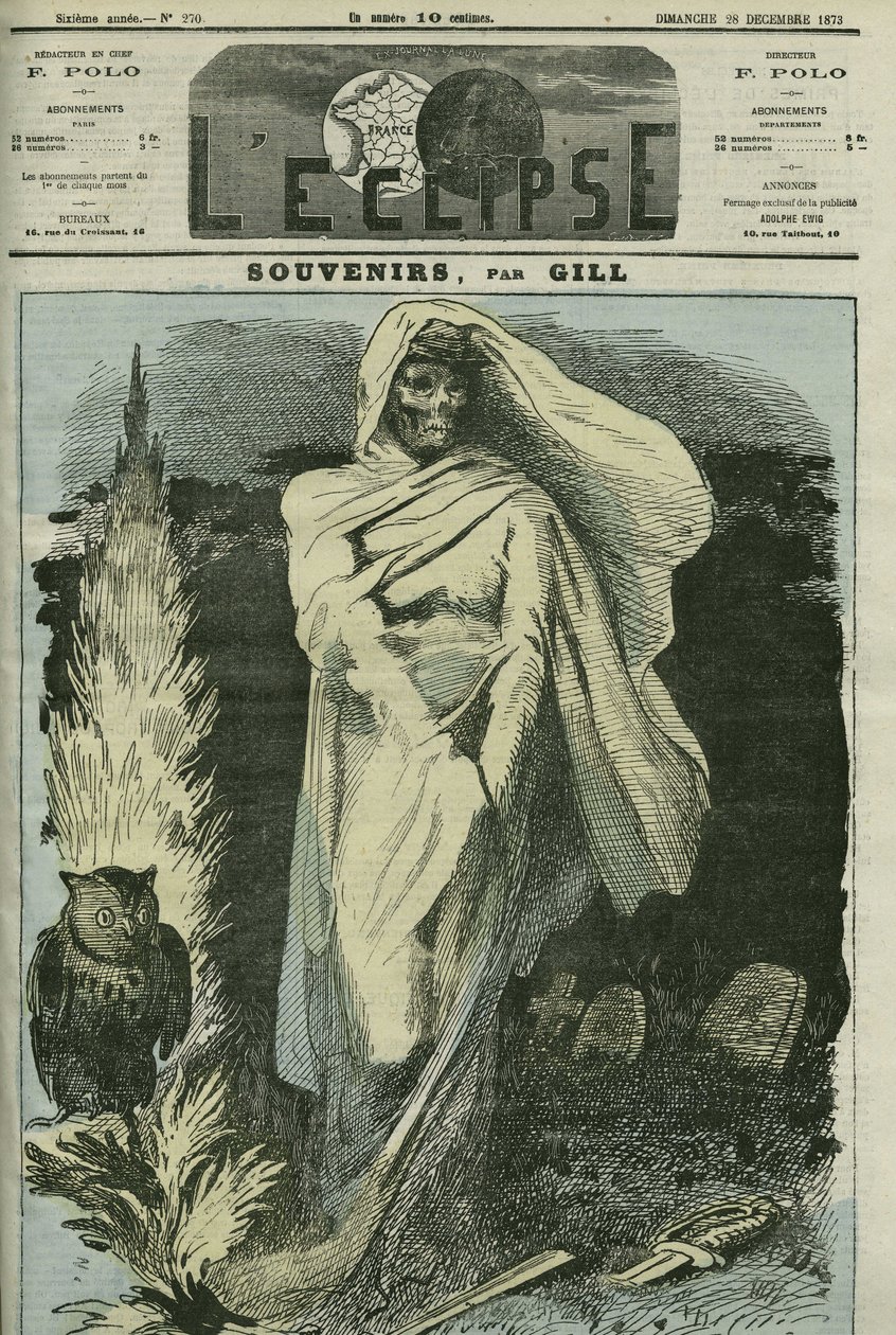 Memórias da Guerra Franco-Prussiana de 1870. Capa em "L