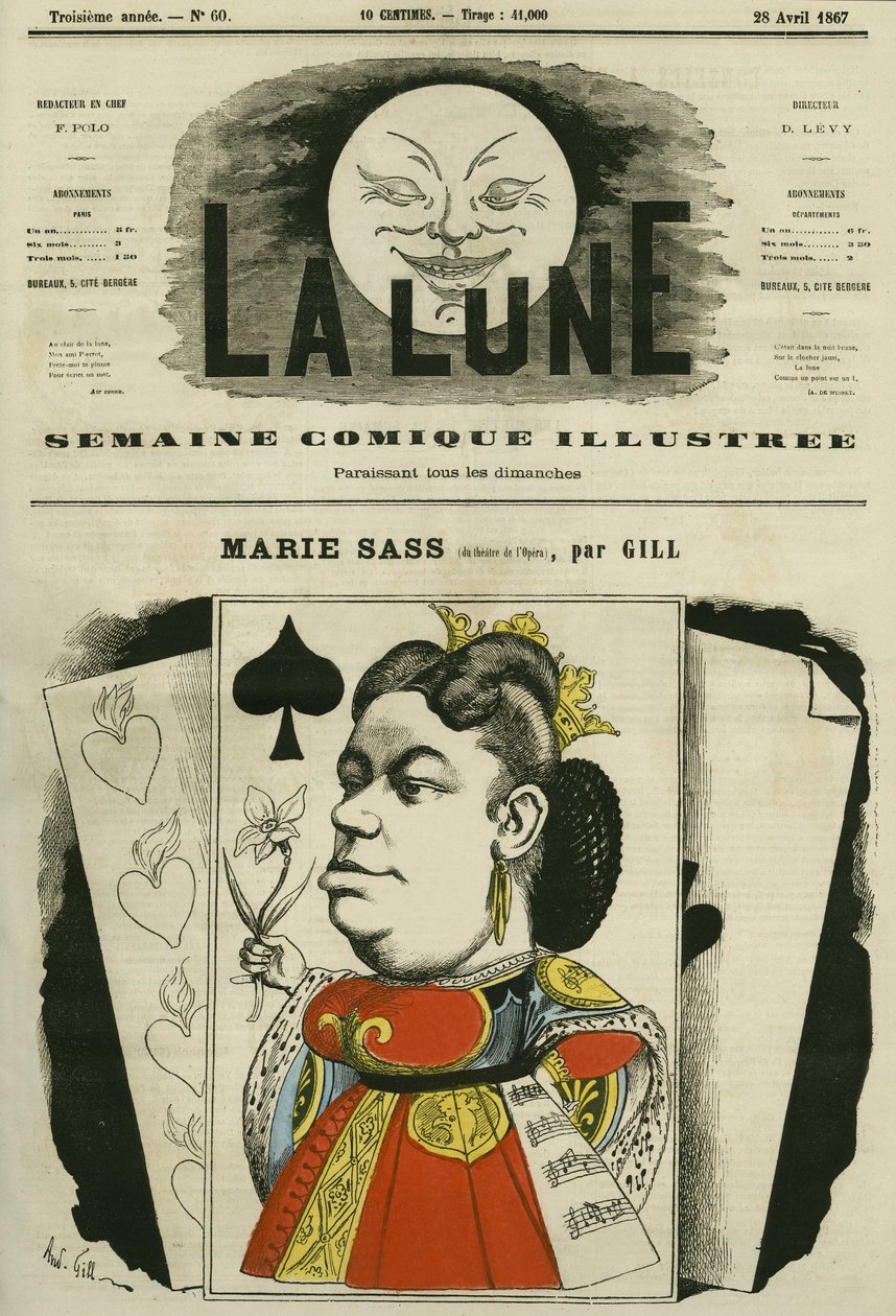 Retrato de Marie Sass