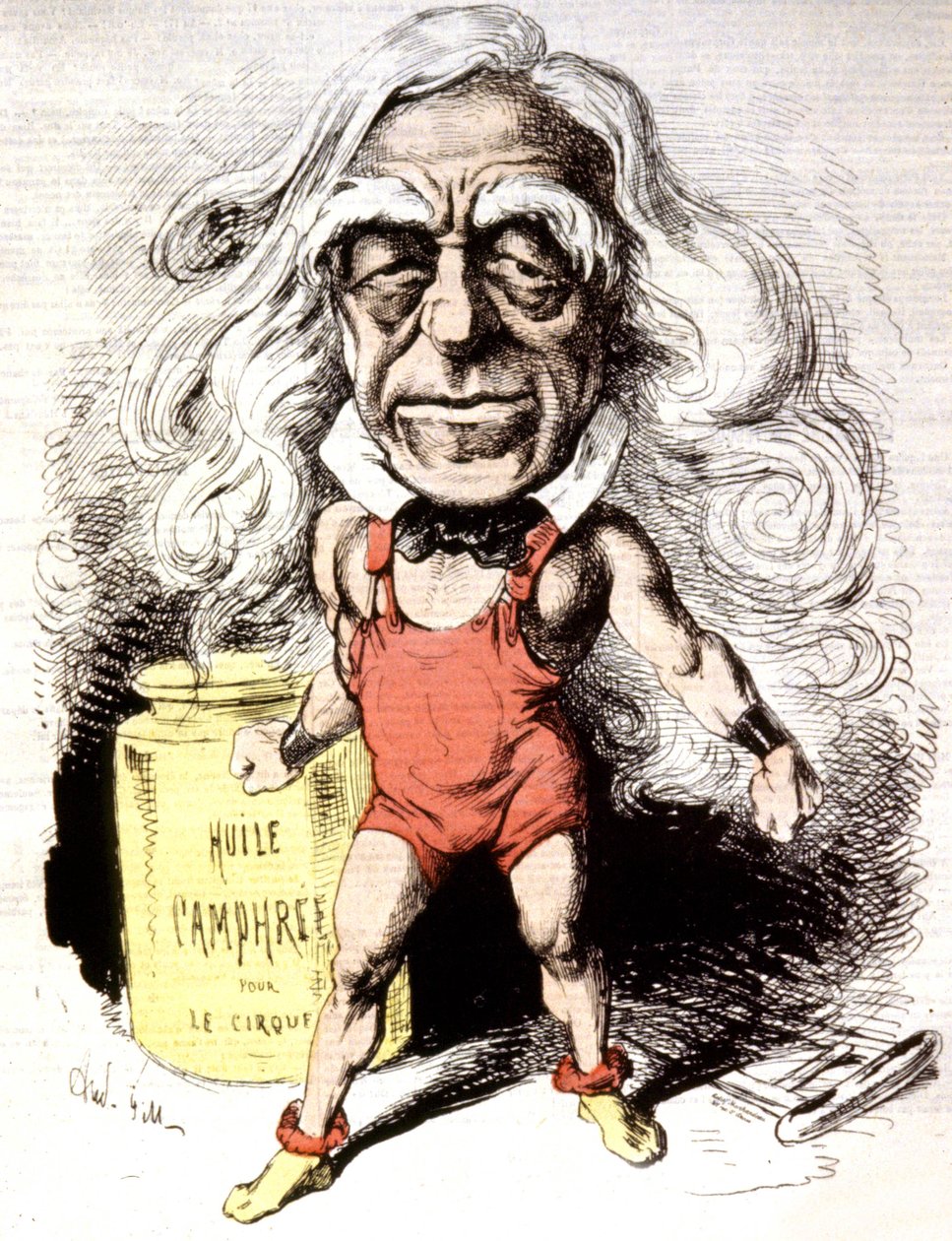Raspail, c.1872 (ilustração) de Andre Gill
