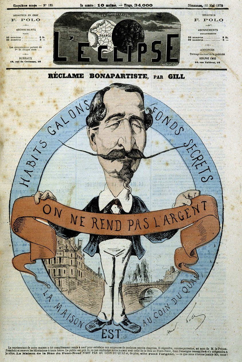Reclame Bonapartiste - Capa do L