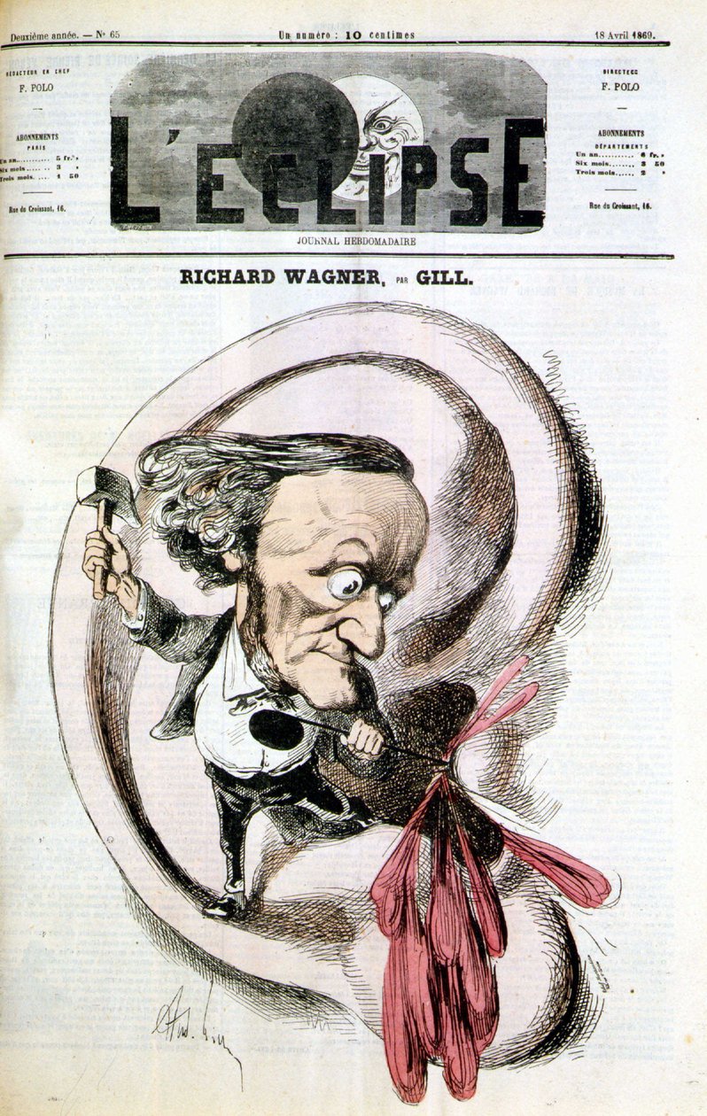 Richard Wagner - por Gill, em "L