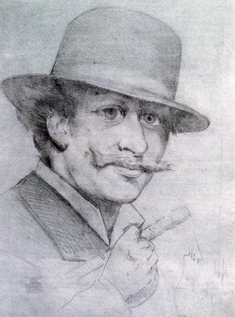 Auto-retrato de André Gill, 1883, 1927 de Andre Gill