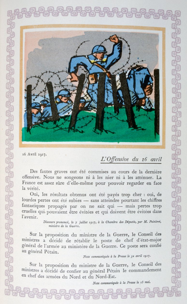 A 2ª Batalha de Aisne, 16 de abril de 1917, 1919 de Andre Helle